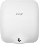 Bremmer Generic Turbo Hand Dryer | High Velocity Low Energy Eco Friendly Electric Dryer | Electric Hand Dryers for Toilets Commercial | Hand Dryer for Toilets (White)