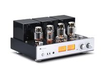 MUZISHARE X7 Push-Pull Tube Integrated Amplifier, MM Phono, XLR Input, Output Power 25Wx2 or 45Wx2, with Remote Control, Upgraded, AC115 or AC230 Switchable