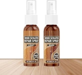 Wood Scratch Repair | Table Spray Scratch Repair,Floor Polish and Restorer Natural Shine Removes Scratches Leaves Protective Layer for Home