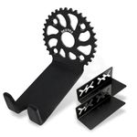 MZYRH Bike Wall Mount,Bike Pedal Hanger Wall Mount,Indoor Storage Bike Rack for Garage or Home,Heavy Duty Bicycle Hold hooks for Road, Mountain Bikes (1 PACK)
