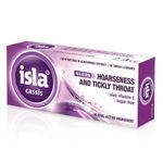 Isla 30x Lozenges/Drops - Assists against irritation in the mouth, throat and pharynx - suitable for tickly throat, Excessive strain on the vocal cords, Dry air, Restricted nasal respiration. (Cassis)