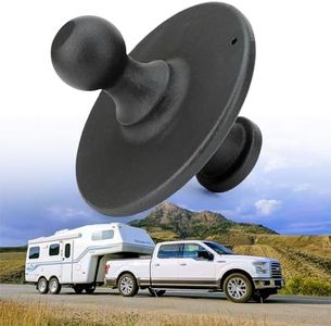 Qagea Gooseneck Ball Adapter Hitch 2085295, 2-5/16” Kingpin to Gooseneck Ball Towing Receiver Adapter w/ 30,000lbs Load Capacity, Fit for Fifth-Wheel Tractor Trailer