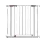 Dreambaby Ava Baby Safety Gate, Pressure Mounted Security Gate - Fits Opening from 75-81 cm Wide - with Double Locking Mechanism Feature - White - Model G2095BB