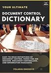 Document Control Dictionary: An Eas