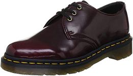 Dr. Martens Women's Vegan 1461 Cherry Red Vegetarian 14046601 5 UK