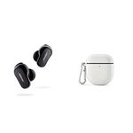 Bose Quietcomfort Earbuds II Triple Black & Case Cover Soapstone