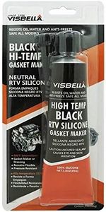 various Neutral RTV Junta Eléctrica Aceite y Agua Resistencia Anticongelante Siendo Flexible Sellador de Juntas de Silicona para Reparación de Motores de Alta Temperatura, Color Negro