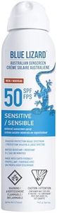 Blue Lizard Sensitive Mineral Sunscreen Spray SPF 50, with Zinc Oxide, 148 ml