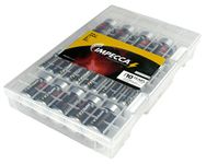 Impecca Super Alkaline Batteries AA20 AAA8 C5 D5 9Volt2 Maximum Power 10Year Shelf Life Long Lasting Batteries Combo Pack with Battery Storage Box Organizer, 39 Batteries Variety Pack