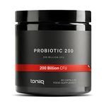 200+ Billion CFU Probiotic Supplement with 30 Verified Third-Party Tested Strains - Extended-Release Capsules with Prebiotic Blend - Fully Shelf-Stable Probiotics Formula by Toniiq