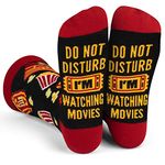 Funny Socks for Book Lovers, Teachers, Gamers, Musicians, and Nerds - Unisex for Men, Women and Teens, Dnd Movies, One Size