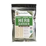 100% Non-GMO Heirloom Culinary and Medicinal Herb Kit - 12 Popular Easy-to-Grow Herb Seeds by Open Seed Vault - Includes 12 Seed Starting peat pellets!