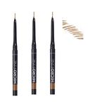 Pack of 3 Micro Fine Brow retractable pencil BLONDE replaces Glimmerstick for Brows, no need to sharpen by Avon.