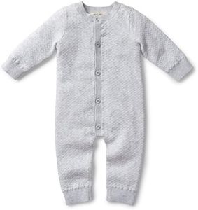 Hope & Henry Baby Jacquard Sweater Romper