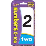 Children's Numbers 0-100 Educational Numeracy Flash Cards