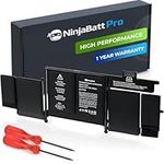 NinjaBatt Battery A1502 A1582 for Apple MacBook Pro Retina 13” A1493 [2013 2014 2015 Years] - Long Lasting [75Wh/11.42V]