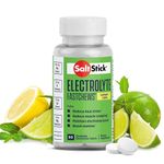 SaltStick FASTCHEWS 60-count Bottle of Chewable Electrolyte Replacement Tablets, Zesty Lemon Lime