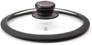 Black Cube Frieling Quick Release Cookware 8-Inch Tempered Glass Lid - Airtight Skillet & Frying Pan Cover