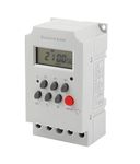 Blackt Electrotech : Digital Timer Switch Relay DIN RAIL, Programmable Automatic On/Off (Single-Phase)