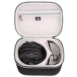 FBLFOBELI Hard Storage Carrying Case Compatible with Walker's Razor Slim/Howard Leight Shooting Ear Protection Electronic Shooting Muffs Earmuff (Case Only)