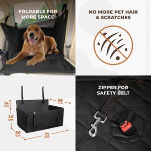 Wuglo Extra Stable Dog Car Seat – Secure Pet Booster for Cars