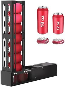 YOTAN Electric Can Crusher, 8oz&12oz&16oz Automatic Can Crusher for Recycling, Can Fill 8 Cans at a Time, Automatic Can Eject, Heavy Duty Can Crushers for Recycling Aluminum Seltzer, Cola, Beer Cans