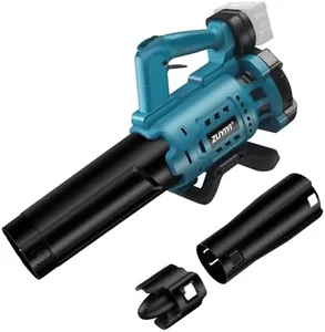 ZUYIYI Cordless Leaf Blower for Makita 18v Battery, 480CFM 130MPH Electric Leaf Blower w/Variable Trigger for Lawn Care, Sweeping Snow, Yard Garden Patio (Battery NOT Included)
