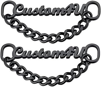 Black Personalized Shoelaces Decorations Buckle Women Girls Custom Name Shoe Lace Charm Accessory