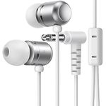 Siwket Compatible for Quest 2 Headphones, for Oculus Rift S VR Headset Noise-Isolating in-Ear Earphones, with L/R Single Channel, with 3D 360 Degree Sound and Custom Silicone Earbuds Caps (White)