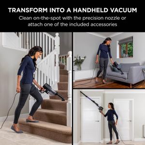 Shark Corded Stick Vacuum – Lightweight, Purple