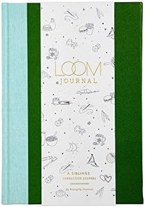 Promptly Journals, Our Connection Journal: An Exploration for Two Siblings (Moss, Green, Linen/Leatherette) | Kids Journal | Journal for Brothers and Sisters | Sibling Relationship Book