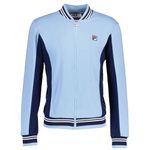 Fila Settanta Baseball Track Top Jacket - Blue Bell Navy/Gardenia-M