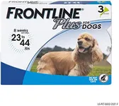 FRONTLINE Plus for Dogs Flea and Ti