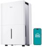 Midea 4,500 Sq. Ft. Wi-Fi Enabled Dehumidifier with Pump Included 50 Pint 2019 DOE (Previously 70 Pint) - Ideal for Basements, Large & Medium Sized Rooms, and Bathrooms (White)