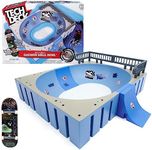 Tech Deck, Daewon Mega Bowl, X-Connect Park Creator, Customizable and Buildable Ramp Set with Exclusive Fingerboard, Kids Toy for Ages 6 and up