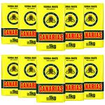 Canarias Yerba Mate Traditional 10 kg (1kg x 10) | Mate Tea from Brazil - Maturation time is 12 months | Detox and Energy Drink