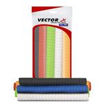 Vector X Rubber Coil Cricket Bat Grip| Better Shock Absorption|Extra Cushioning Soft Touch|Easy To Use|Universal Fit|Long Lasting Performance for All Professional Players