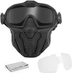 Airsoft Full Face Mask with Anti-Fo
