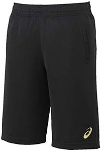 ASICS BAW601 Baseball Warm-Up Half Pants, Gold Stage