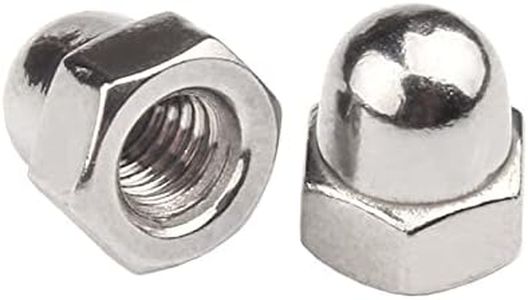 1/4"-20 Acorn Cap Nuts, Stainless Steel 18-8 (304) Acorn Cap Nuts, 50pcs