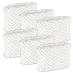 Cenipar 6 Pack WF2 Humidifier Filters Replacement for Kaz for Vicks Humidifier Filters V3100, V3500, V3700, ​V3900 Sunbeam SCM1118 SCM1119 SCM1120 Series WA-8D Enviracaire ECM-500