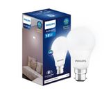 PHILIPS 18-watt LED Bulb |AceBright High Wattage LED Bulb|Base: B22 Light Bulb for Home | Crystal White, Pack of 1