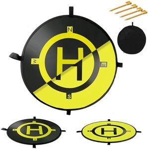 Gimaibugraff 21"/55 cm Drone Landing Pad - Foldable Landing Pad and Waterproof Launch Pad, Drone Landing Platform with Carry Bag, Mat Landing Pad for DJI Neo, Mini 4K, Avata, Holy Stone, Potensic