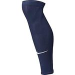 NIKE, Squad, Football Leg Sleeve, Midnight Navy/White, S-M