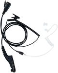 Klykon Xpr 7550e earpiece,Covert Acoustic Tube Eeapiece Headset for Motorola APX 6000 Xpr 7550 Xpr 6550 6350 7580 7380 7350 APX 8000 900 MTP850 MOTOTRBO Walkie Talkie 2 Way Radio 2 Wire