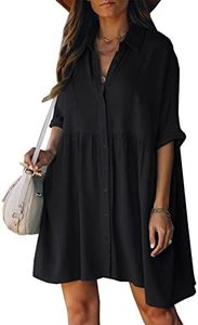 YouKD Women's Bohemian Blouse Shirt Tops Beach Coverup Tunic One Size Cardigan