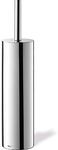Zack 40069 40.5 x 9 cm Tubo Mirror Polished Toilet Brush Set