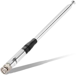 Roniware 27Mhz CB Radio Antenna 9-Inch to 51-inch Telescopic/Rod HT Antennas for CB Handheld/Portable Radio with BNC Connector Compatible with Cobra Midland 75-822 75-785 Uniden Anytone CB Radio