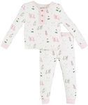 Mud Pie Girls Children's Pink Golf Toddler Pajama Set