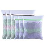 Gogooda Set of 6 Mesh Laundry Bags,Laundry Bags Washing Machine for Sweater,Blouse,Hosiery,Bras,etc. Upgraded Wash Bags for Travel Storage Organization (6 Set)